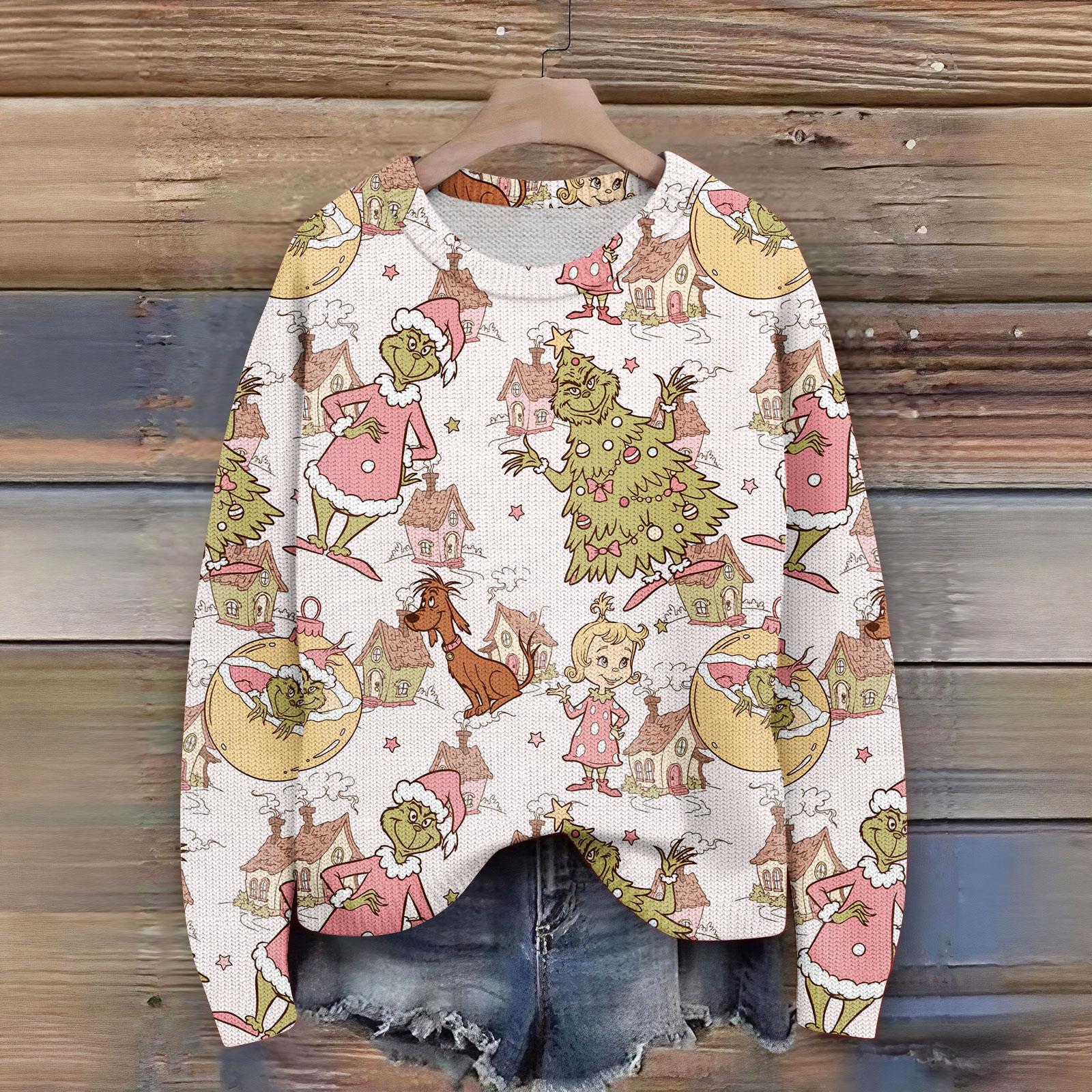 Женский модный повседневный пуловер с длинным рукавом и вырезом горловины XXL 2338₽