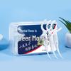 FAWNMUM Guihu 3 High-Fine Disposable Dental Floss Picks