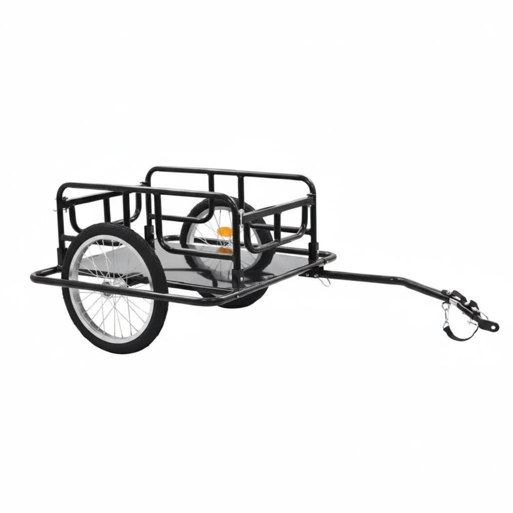 Pedal-Powered Freight Wagon Universal Hitch Rear Bike Hauling Safe