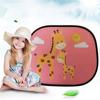 2pcs Foldable Car Sun Shades Cover PVC Static Adsorption Heat Shield UV Block Baby Shade Universal Window Glass Solar