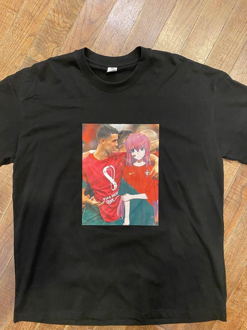 

[USED] Cristiano Ronaldo Bocchi-chan Anime T-shirt Bocchi the Rock