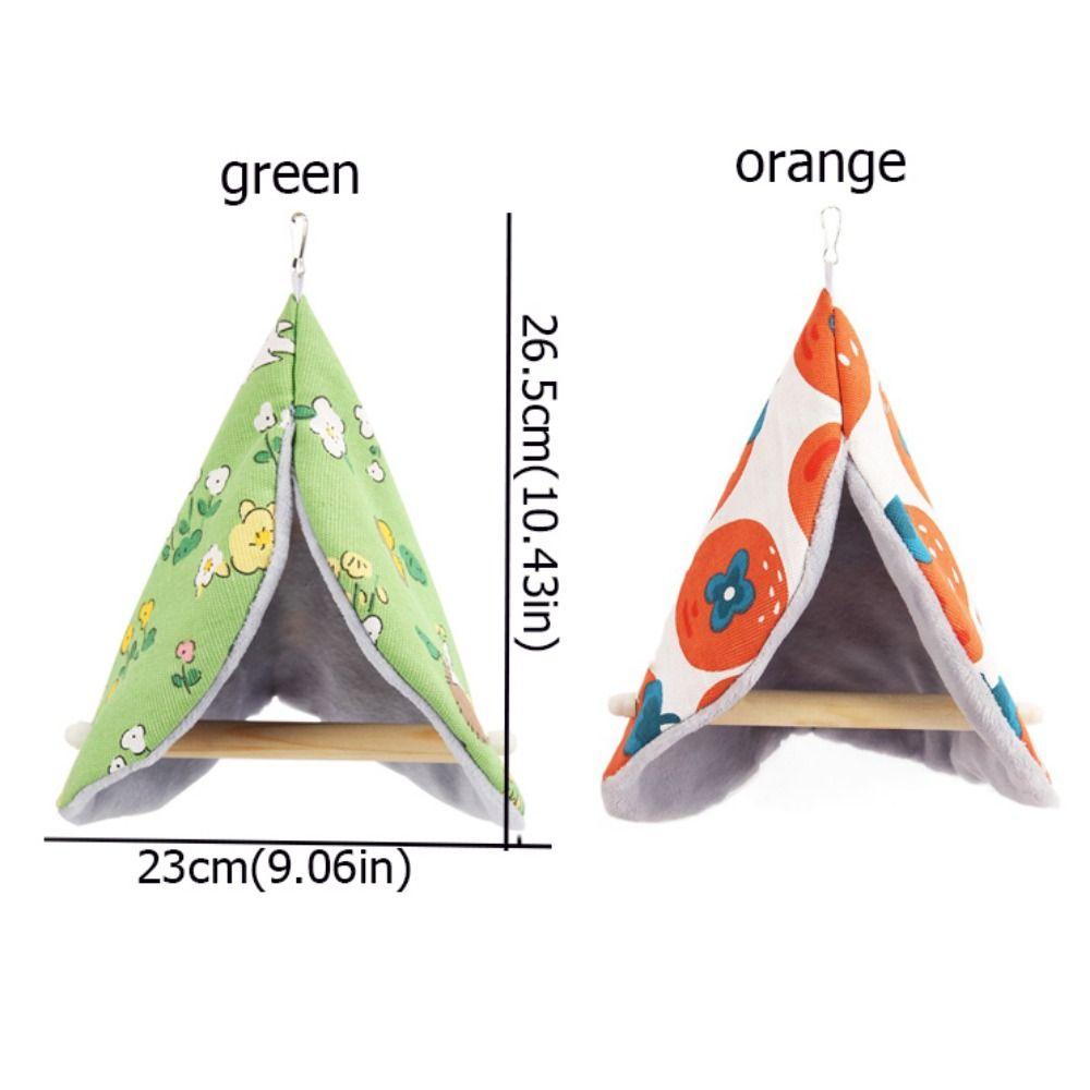 Windproof Hanging Bird Tent Soft Parrot Cotton Nest Winter Bird House Bird Hammock  Winter