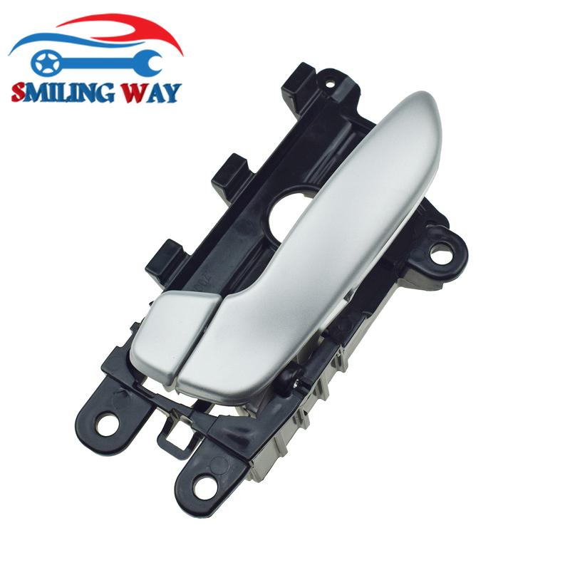 Silver Interior Door Handle Front or Rear Left or Right For Kia Forte Cerato 1.6L 2.0L 2014 2015 2016 2017 2018 & Forte Koup