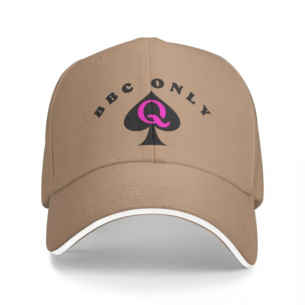 BBC Only Queen of Spades Sissy Faggot Symbol Baseball Cap beach hat Hip Hop Sunscreen Women Men's
