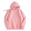 Men's Heavyweight Iron Gray Fleece Hoodie - Warm, Loose Fit for Autumn/Winter