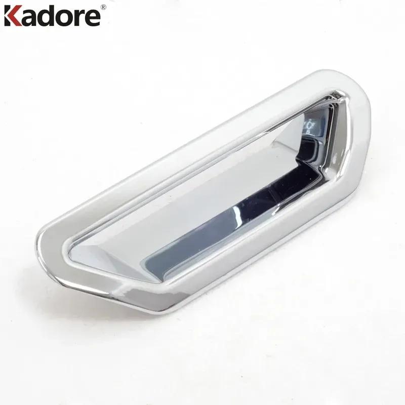 For Ford Kuga Escape 2013 2014 2015 Chrome Car Rear Trunk Door Handle Bowl Cover Trim Molding Garnish Frame Accessories