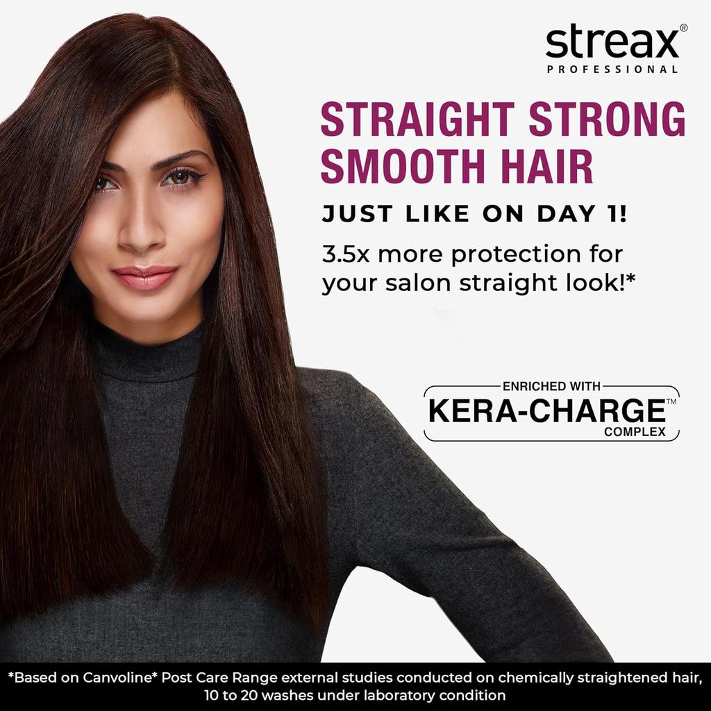 Streax Professional Canvoline Fresh Conditioner 950g For Straightened Hair Post Care Paraben Free Sulphate Free