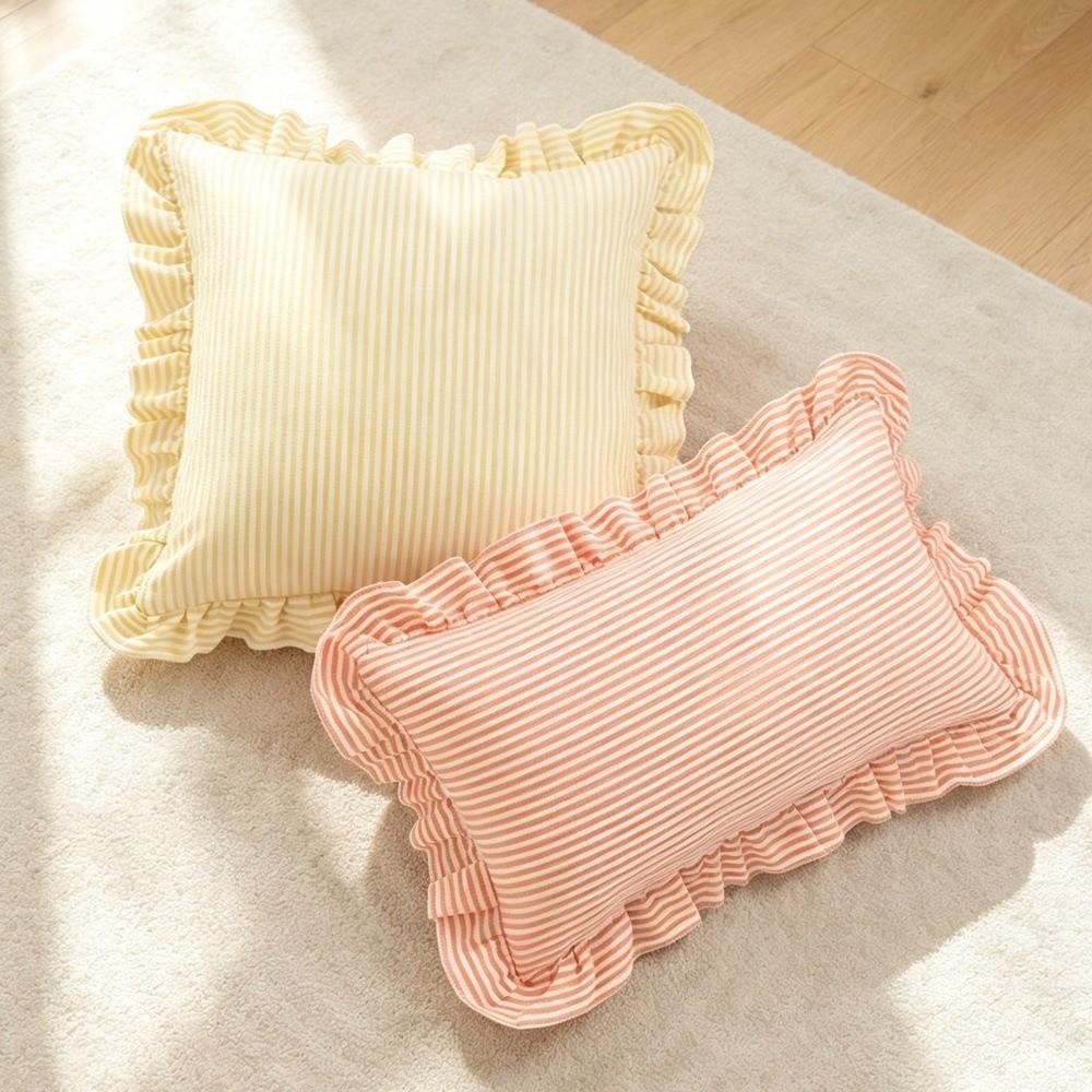 Square Shape Plaid Cushion Cover 30x50cm Decorative Pillow Cover  Living Room Decor
