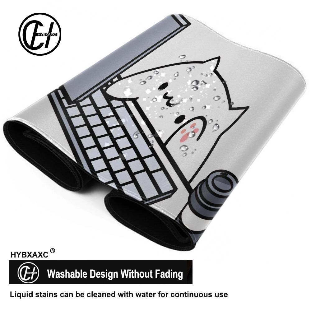 Cute Cartoon Duck Mouse Pad Large Gaming Accessory XXL Game Rubber Deskmats Non-Slip Keyboard Mat Laptop Long Mousepad
