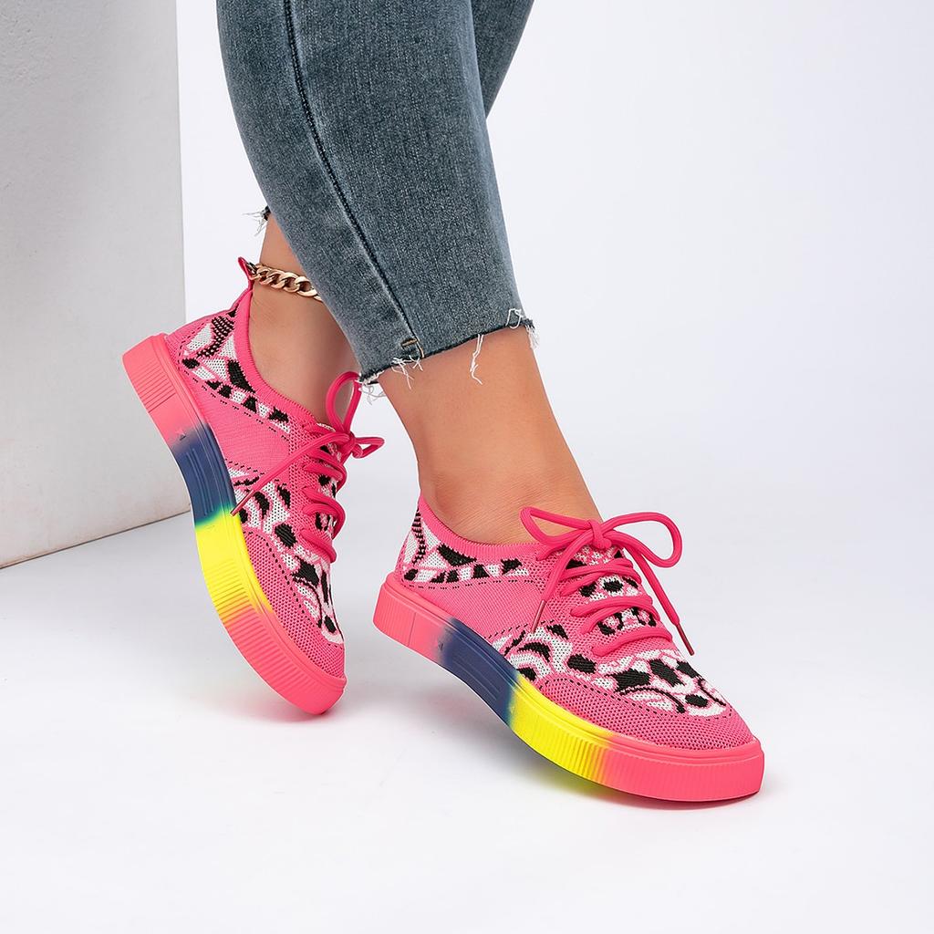 Women Sneakers New Mesh Breathable Sneakers Women Trend Platform Walking Shoes for Women Light Sports Running Designer Shoes