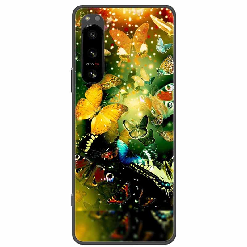 For Sony Xperia 5 III Case Soft TPU Cute Cats Silicone Protective Cover for Sony Xperia 5 II Phone Cases Xperia5 Cartoon Fundas