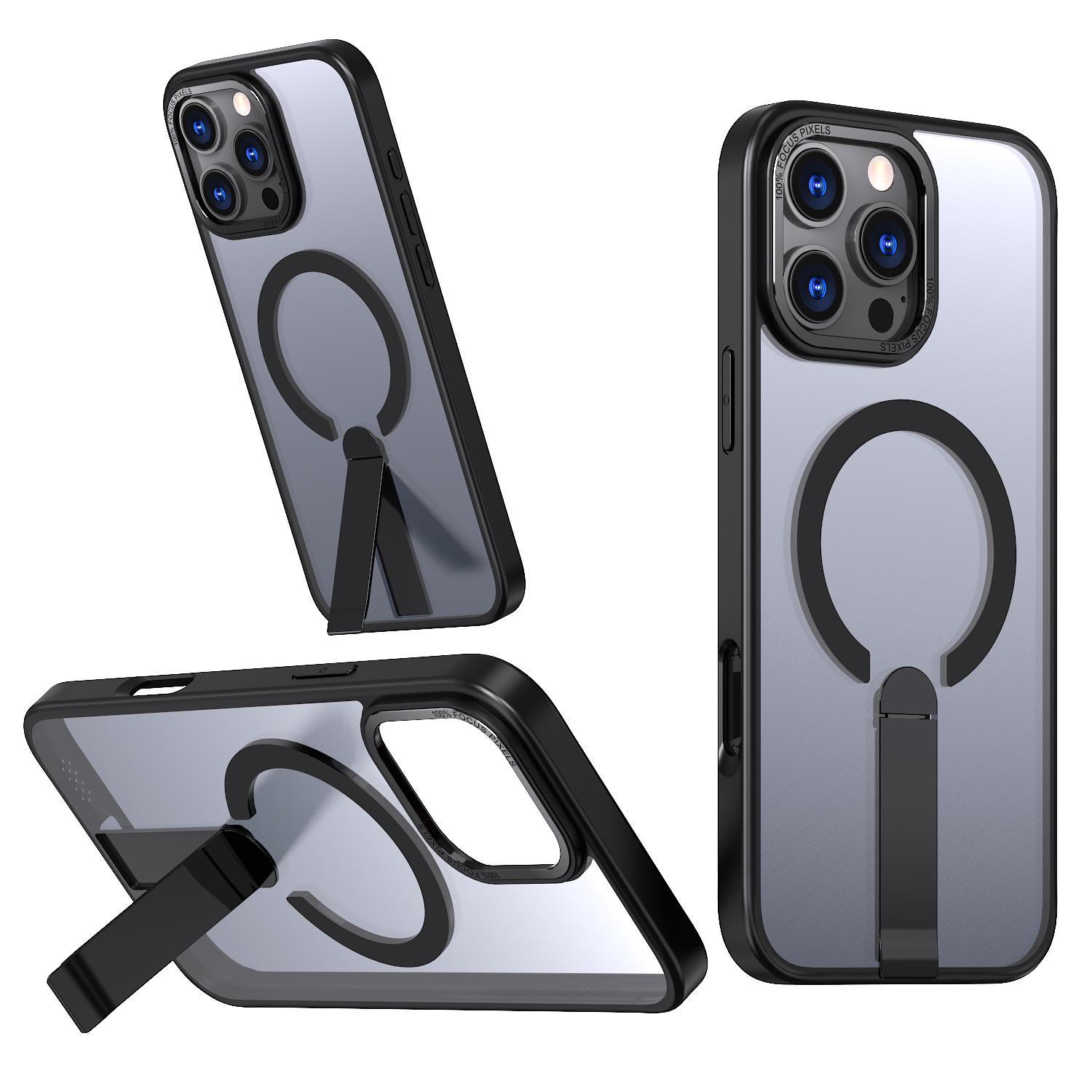 

Новый магнитный вертикальный невидимый кронштейн Magsafe для чехла iPhone 16 PRO и защитной крышки Apple 15 For iPhone 12 Pro Max / 13 Pro Max