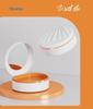 Invisible Aligner Storage Box with Mirror - Portable Retainer and Denture Cleaner