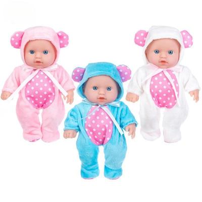 20CM Waschbar Lebensechte Weiche Hand-gemalt Simulation Baby Reborn Puppe Kinder Begleiten Spielen Puppe