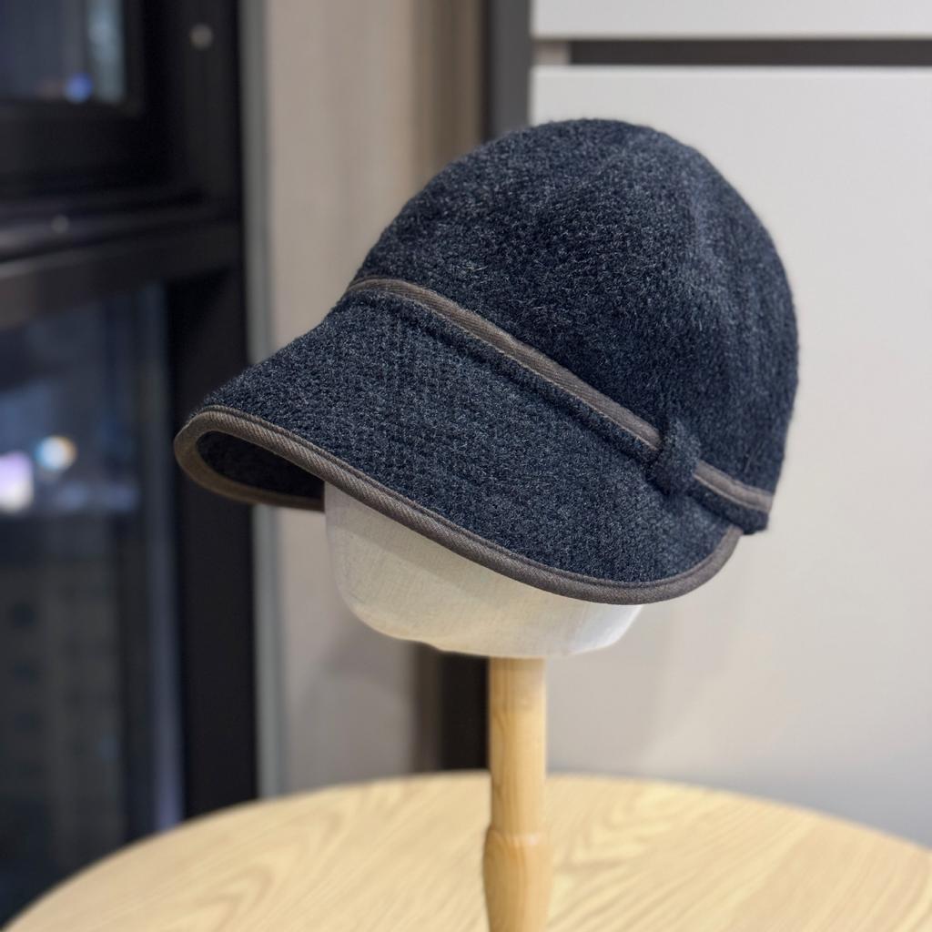 Mink Velvet Autumn and Winter Style Hat Basin Hat Korean Style Warm Fisherman Hat with Irregular Brim Elegant and Versatile