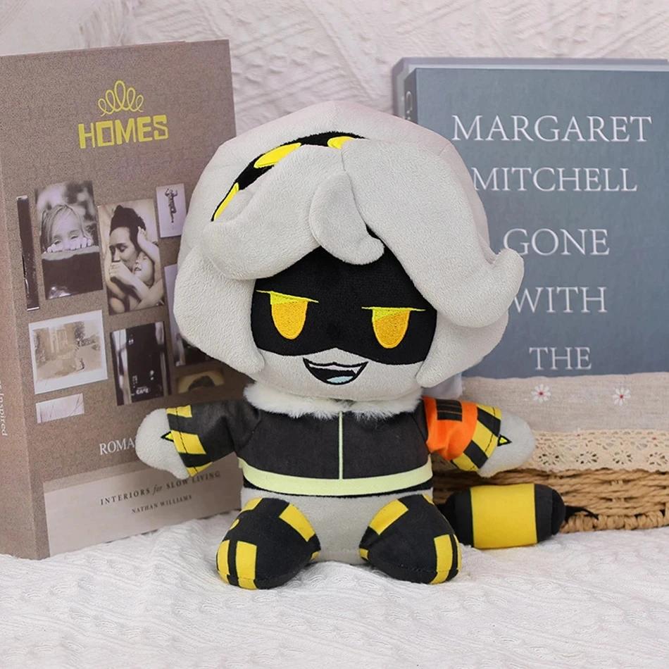 25CM Anime Morddrohnen Beliebte Plüschtiere Baby Jungen Mädchen UZI Drohnen Killer Kleine Roboter Puppe Heimdekoration Kissen