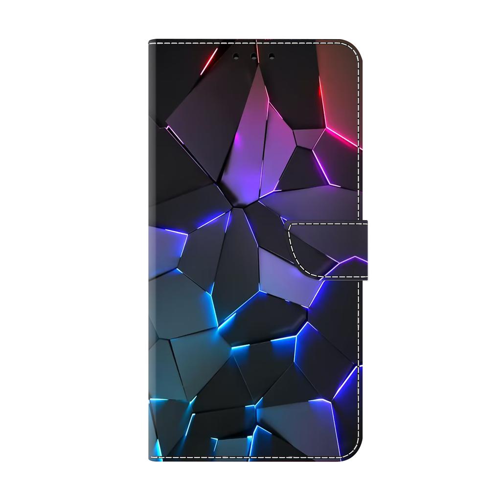 Etui na telefon Samsung Galaxy A55 A35 A34 A33 A32 A31 A16 3D Urocze Malowane Magnetyczne Skórzane Etui z Klapką i Uchwytem Portfel Etui na Telefon Komórkowy