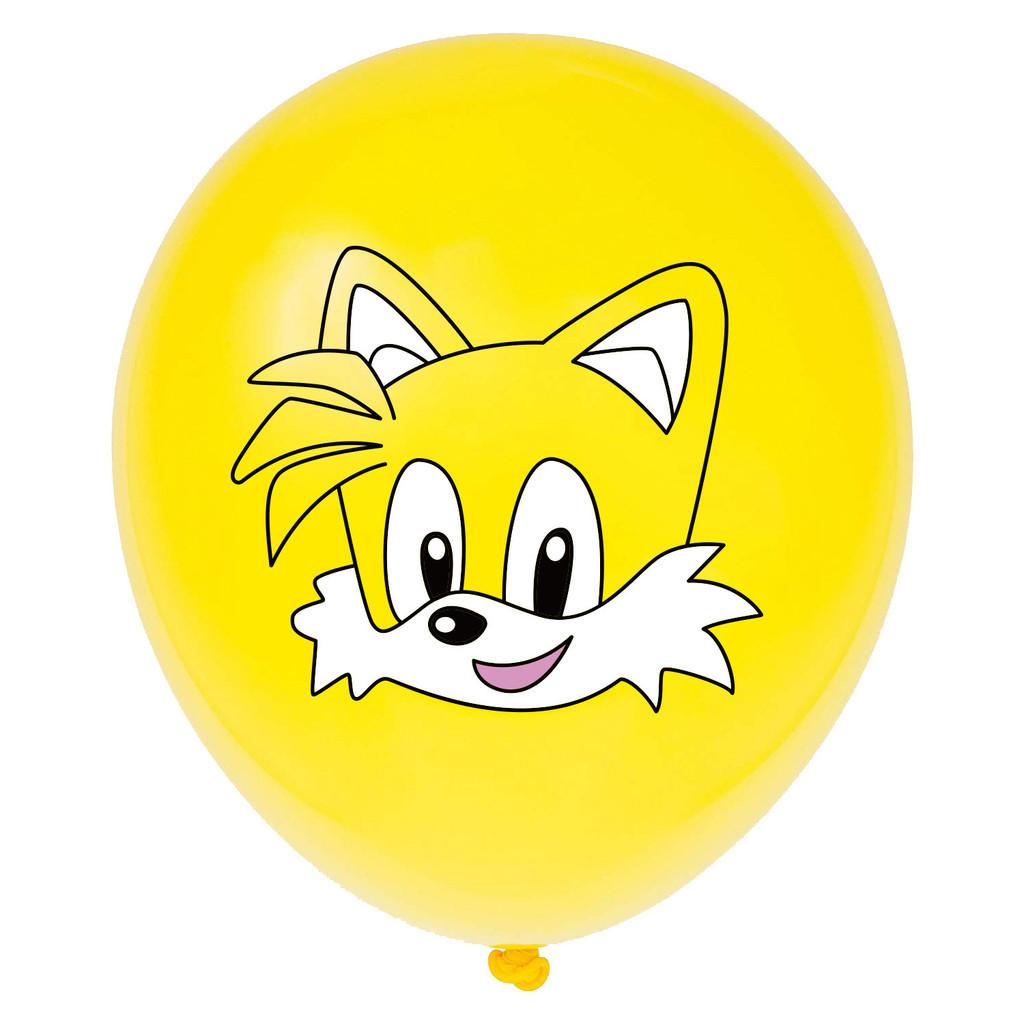 Birthday Party Sonic Cartoon Decorations Banners Cake Topper Set Balloon
