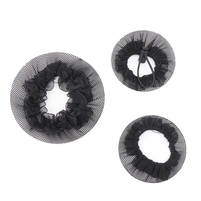 Bun Cover Snood Women Hair Net Ballet Dance Skating Crochet  Styling Headwear Accessories