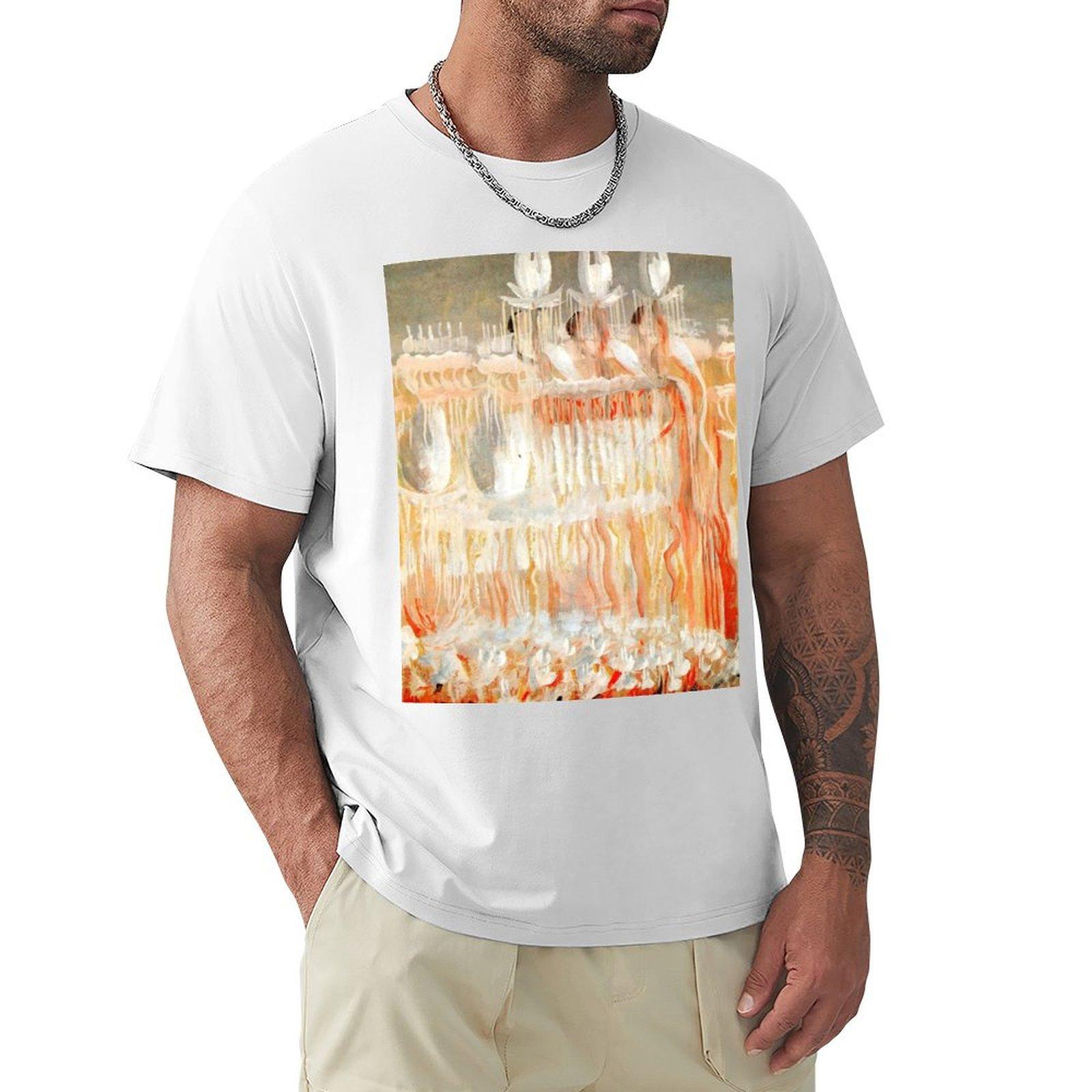 Creation Of The World Viii By Ciurlionis Tshirt Perforunisexce Workout Short Sleeve Tee S