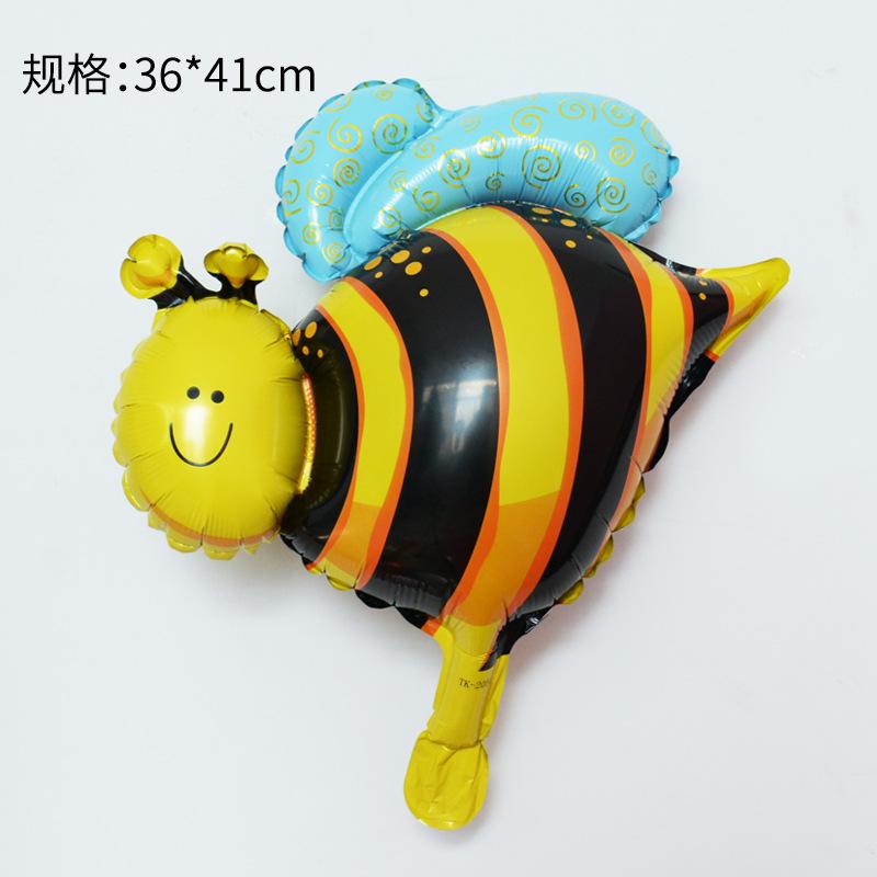 

Large Butterfly Balloon Mini Bee Aluminum Film Balloon Bee Decoration Spring Theme Insect Styling Balloon Mini Bee