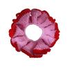 Colorful Knit Hair Scrunchies With Color Contrast Details Soft Hair Tie Elastic Bands Accesories For Women And Girls
