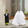 Ceremonial Dress Wedding Wine Bottle Cover Exquisite Wine Bottle Bag  Bedroom Living Room