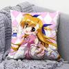 Magical Girl Lyrical Nanoha   Pillow Covers Home Sofa Cushion Covers and Aecorative Custom