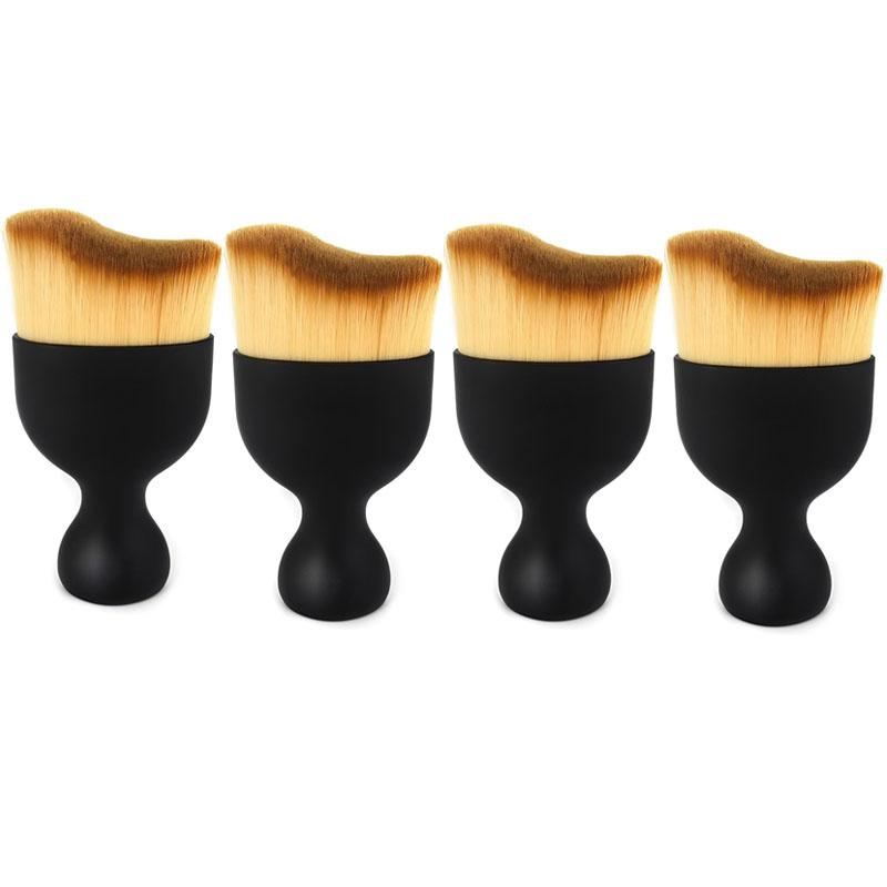 Car Interior Cleaning Brush Conditioner Air Outlet Soft Fur Clean Brushes with Shells Crevice Dust Removal Detailing Brush Tools