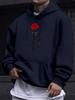 Rose Print, Apparel, Fashion Hoodie