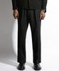 Seuteulaikeu Elegant One-Pleated Trousers (Black)