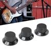 3Pcs Guitar Control Knob 1 Volume 2   Fit Top Plastic Set Kit Instrument Accessory Replacement