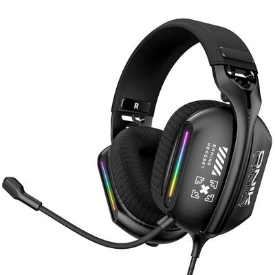 Ενσύρματο Ακουστικό Onikuma X12 με Μικρόφωνο HiFi Monitor Ακουστικό Μουσικής με Μικρόφωνα για Τηλέφωνο PC Ακουστικό Παιχνιδιών