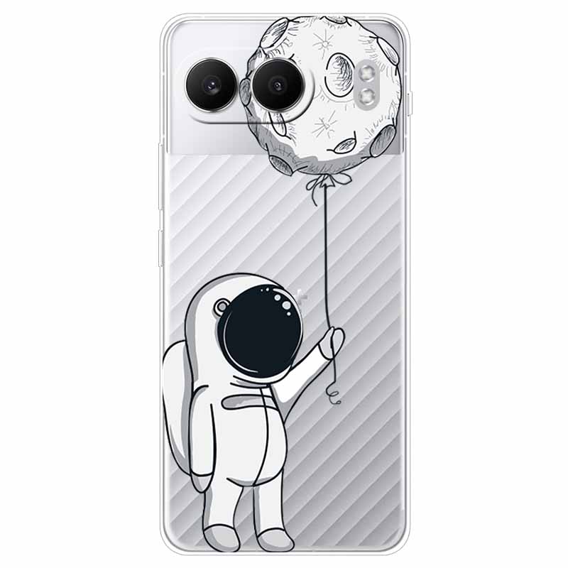 For One plus Nord 4 Case 6.74'' Flowers Transparent TPU Silicone Funda Capa for Oneplus Nord 4 Nord4 5G Soft Covers Coques bags
