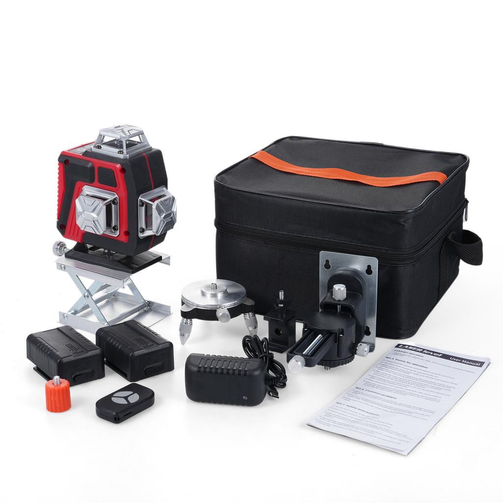 Multifunctional 16 Lines Laser Level 3 Degrees  Selfleveling Machine Leveling Tool Omnidirectional Ground
