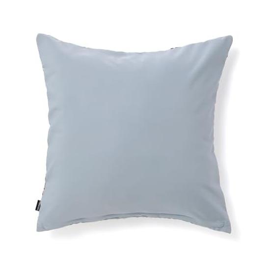 Francfranc Sheer Crush Cushion Cover 45cm x 45cm Silver (095)