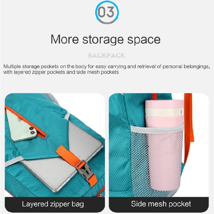 Ultralightweight Travel Daypack for Camping Climbing Women Men Hiking Daypack