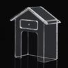 Wireless Doorbell Waterproof Cover Clear House Shape Doorbell Rain Cover  Plastic Doorbell Protector Box Cover