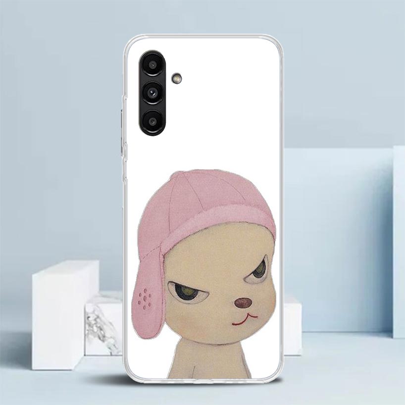 Y-Yoshitomo Nara Cover for Samsung Galaxy A17 A37 A57 A16 A26 A36 A56 A15 A14 A55 Phone Case A13 A53 A25 A35 A24 A34 A23 A33 Gal