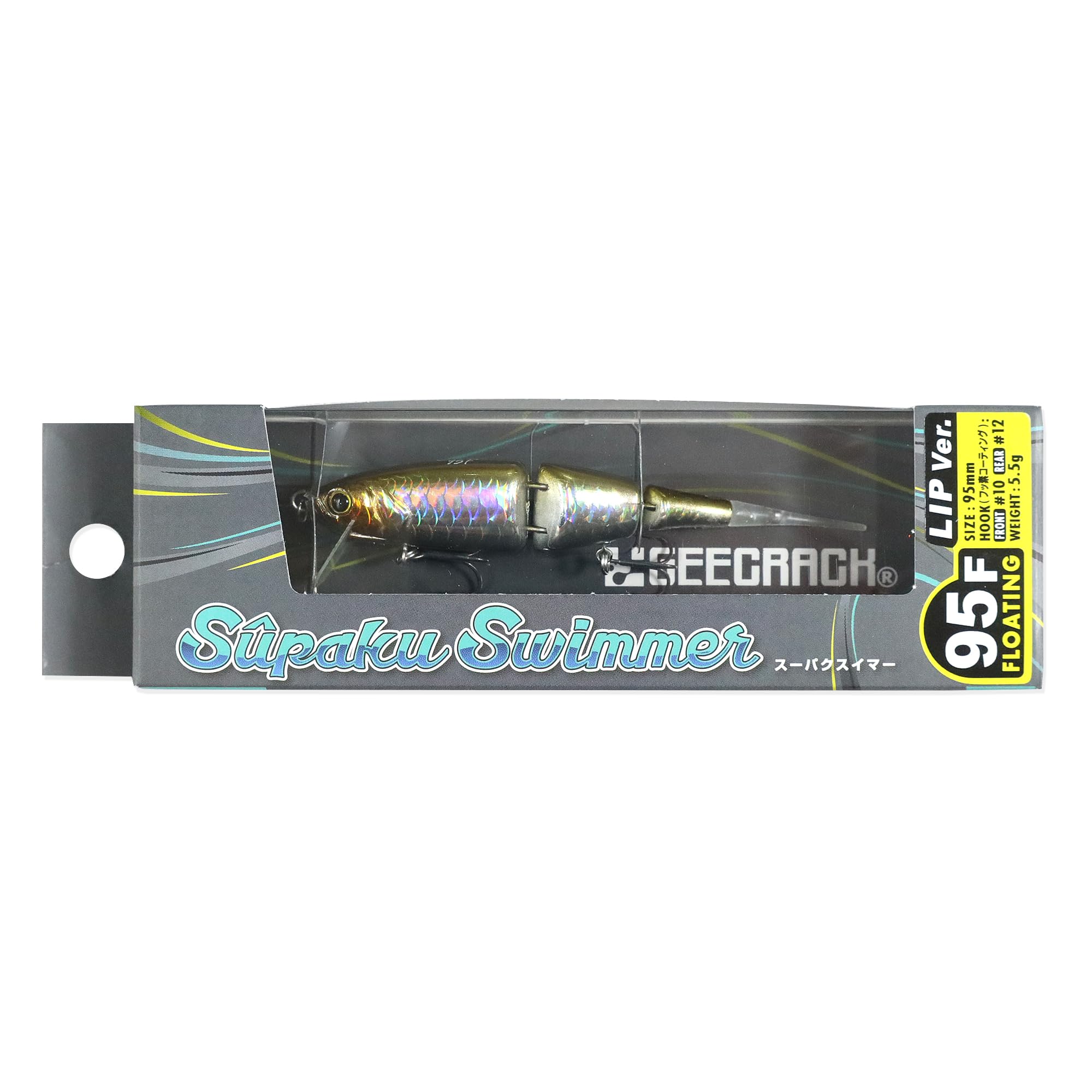 

GEECRACK SUPAKU SWIMMER 95F Floating Flash (#011 Bait)