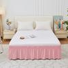 Ruffles Bed Dust Cover Fade Resistant Bed Protector Bed Accessory Bed Skirt  Hotel