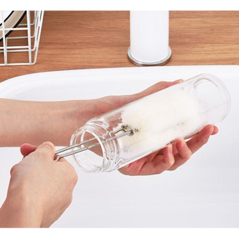 Tumbler cleaning brush, cup scrubber, stainless steel brush