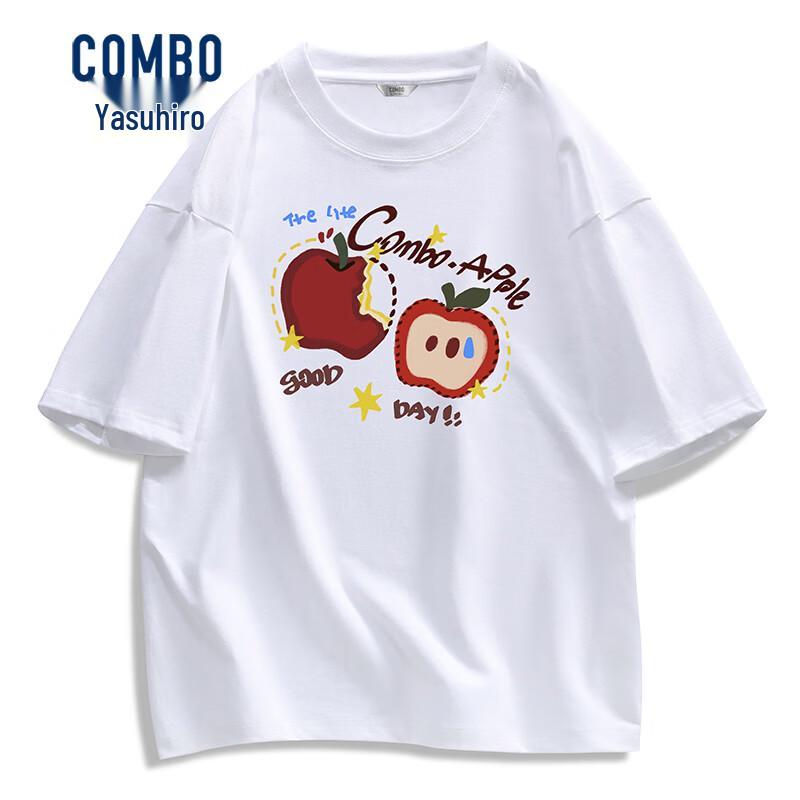 Men s Casual Pure Cotton Short Sleeve T-Shirt 170