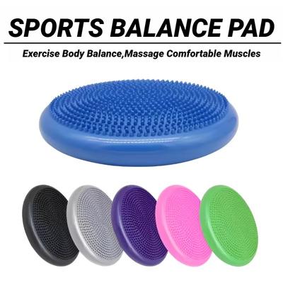 Inflatable Balance Cushion Thickened Explosion-Proof Soft For Yoga Massage Workout Pad Seat Ball
