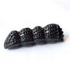 Ebony Carved Wooden Handmade Jewelry Accessories - Four-Peanut Antique Loose Beads