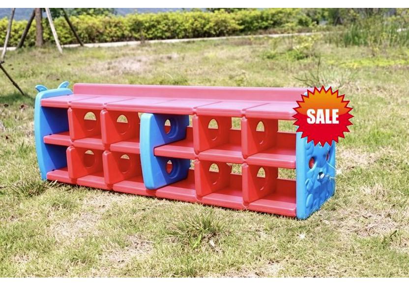 Plastic Children's Shoe Storage: Thomas Rack for Kindergarten, Parent-Child Centers & Toy Organization