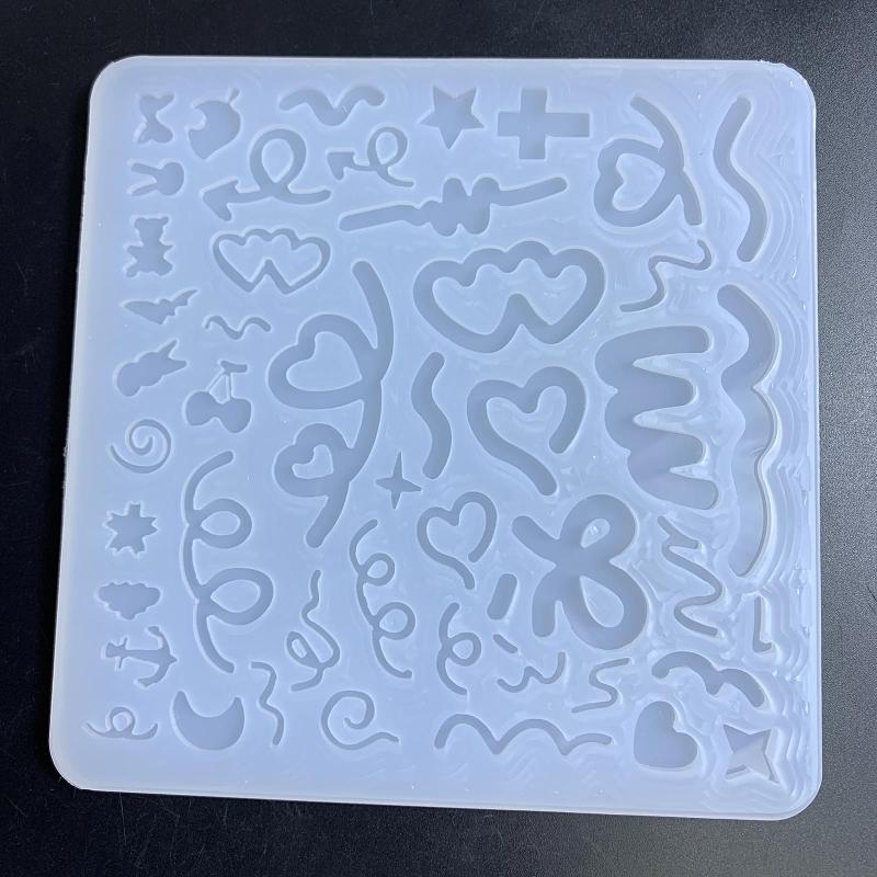 Resin Shaking Cup Mold Silicone Casting Mold Epoxy Resin Quicksand Mold Hollow Mold for Keychain Pendant Jewelry Making