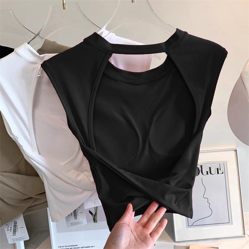 

Женский спортивный бюстгальтер с высокой степенью поддержки, предотвращающий провисание, для бега и йоги L