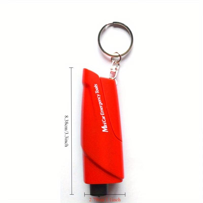 Car Window Breaker, Keychain, Seat Belt Cutter, 3-In-1 Glass Breaker And Seat Belt Cutter, Car Emergency Escape Tools