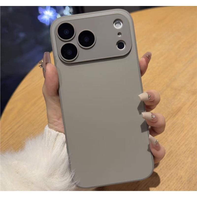 iPhone 17 Frosted AG Skin Feel Case - Original Machine Color, Full Coverage Protective Case for Apple 16 Pro Max.